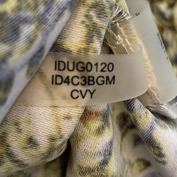 Ivanka Trump Floral and Lace Dress Green Blue Size 12 - Picture 9 of 10